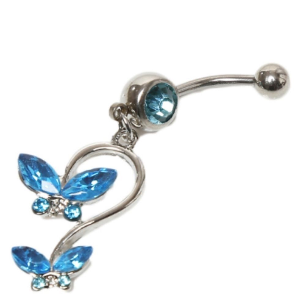 Butterfly Bellybutton Ring   - Picture 2 of 2